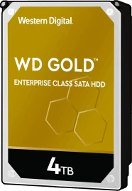Жесткий диск/ RECERTIFIED HDD WD SATA3 4Tb Gold 7200 128mb 1 year warr