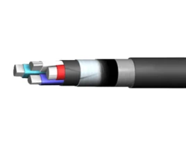 Кабель алюминиевый силовой бронированный АВБШв-0,66 4х50 (мн) ГОСТ