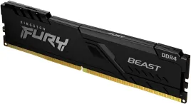 Память оперативная/ Kingston 32GB 3200MT/s DDR4 CL16 DIMM FURY Beast Black