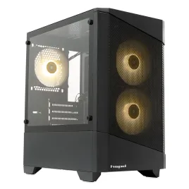 Корпус без блока питания/ Case HSPD M330, Mesh Mini-tower, Black, TG, 0.6 SPCC, 3x120mm ARGB (M11-120) mATX, mITX 175/330/160mm 2x2.5", 2x3.5", 4xPCI 1xUSB-A 3.0, 2xUSB-A1.0 365x216x405mm