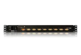 8-портовый KVM-переключатель с ЖК-дисплеем Slideaway/ATEN/ SINGLE RAIL