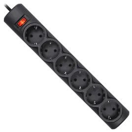Defender DFS 153 (3 м, 6 розеток)