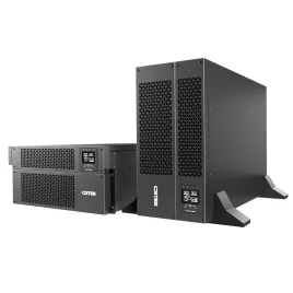 Источник бесперебойного питания/ ONTEK SM RT 10 (SB), 10 кВА/10 кВт (PF=1) с внутренними аккумуляторными батареями 20шт/9Ач, выходными клеммами и выходными розетками 8шт х С13, 4шт х С19, с выключателем сервисного байпаса и выходным выключателем, зарядное