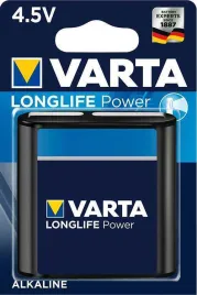 Батарейка Varta LONGLIFE POWER (HIGH ENERGY) 3LR12 BL1 Alkaline 4.5V (