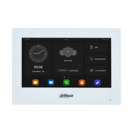 Монитор видеодомофона IP DAHUA 7 дюймовый белый DHI-VTH5321GW-W
