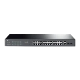 Сетевой коммутатор/ 28-port Easy Smart switch with 24 PoE+ ports,...
