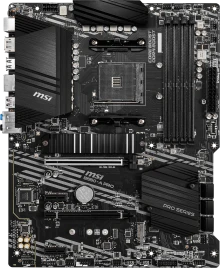 Материнская плата/ MB MSI AMD B550 sAM4, 4xDDR4(128GB), HDMI 2.1/DP, 1