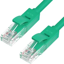 Greenconnect RJ45(m) - RJ45(m) Cat. 5e U/UTP PVC 2м зелёный