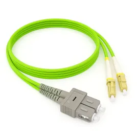 Патч-корд ADVANT ADVOM5-PCD05-LCSC-UU-LL, Duplex, тип волокна: MM 50/125 (OM5). Разъемы: LC/UPC-SC/UPC. Длина: 5, оболочка: LSZH, диаметр кабеля: 3
