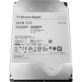 Жесткий диск/ HDD WD SATA3 Server 26Tb Ultrastar DC HC590 7200 6Gb/s 5