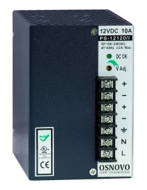 Блок питания/ OSNOVO Промышленный блок питания. DC12V, 10A (120W). Диапазон...