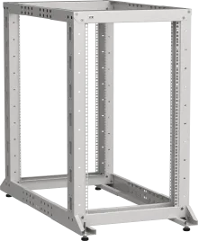 LINEA F Стойка 2-рамная 42U 600х600-1000мм серая
