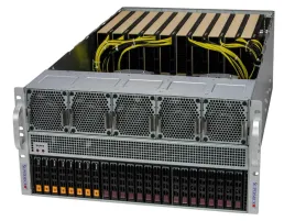 Серверная платформа/ Supermicro GPU SuperServer SYS-521GE-TNRT (X13DEG-OA, CSE-528GTS-R5K40P) 5U, 2x LGA-4677, Intel® C741, 32x DDR5 5600MTs ECC RDIMM, 8x 2.5" HS SATA, 8x 2.5" HS NVMe, 2x M.2 NVMe, 13x PCIe 5.0 x16 FHFL slots, 2x RJ45 10GbE wit