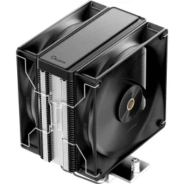 Кулер для процессора/ CPU Cooler Ocypus Delta A40 Elite BK Dual FAN (220W, 4-pin PWM, 156.7mm, Al/Cu, 4x6mm, 2x120mm, 73CFM, 29dBA, 2000RPM, S: 1851/1700/1200/115X, AM5/AM4, black)