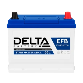 Аккумуляторная батарея для автомобилей/ DELTA серия START MASTER EFB Asia...