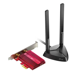 Адаптер Wi-Fi/ 11AX 3000Mbps dual-band PCI-E adapter, two external Ant
