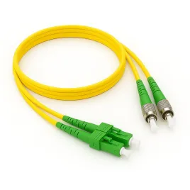 Патч-корд ADVANT ADVOM3-PCD03-SCSC-UU-LA, Duplex, тип волокна: SM 9/125 (OS2). Разъемы: LC/APC-FC/APC. Длина: 3, оболочка: LSZH, диаметр кабеля: 3