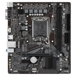 Материнская плата/ MB GIGABYTE INTEL H610 s1700, 2xDDR5(64GB), D-SUB/H