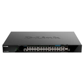 Коммутатор/ DGS-1520-28MP Managed L3 Stackable Switch 20x1000Base-T PoE, 4x2.5GBase-T PoE,...