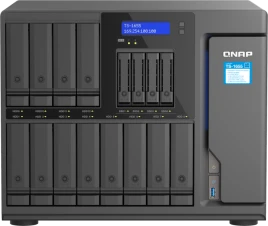 Сетевое хранилище без дисков/ SMB QNAP TS-1655-8G NAS 16-Bay (12x 3.5"