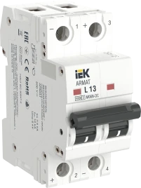 ARMAT Авт. выкл. M06N-DC 2P L 13А IEK