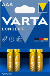 Батарейка Varta LONGLIFE 04103101414