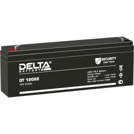 Батарея DELTA серия DT, DT 12022, напряжение 12В, емкость 2.2Ач...