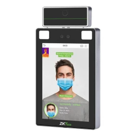 Терминал контроля доступа биометрический с измерением температуры тела ZK-ProFace X[TI]