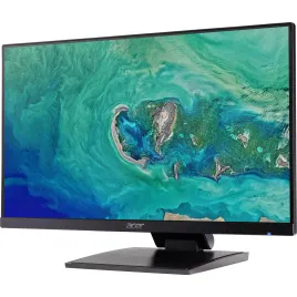 Монитор/ ACER UT241YBbemiphuzx 23.8'', ZeroFrame, Black, 10 point MultiTouch, PCR 85%+OBP 5%, 16:9, IPS, 1920x1080, 4 (GTG)ms, 250cd, 120Hz, 1xHDMI(1.4) + 1xDP(1.2) + 1xType-C(90W) + RJ45 + SPK + Audio Out + USB 3.2x2+USB-B (2up 2down), Speakers