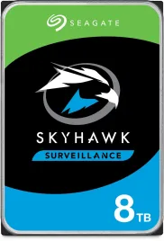 Жесткий диск/ HDD Seagate SATA3 8Tb SkyHawk 5400 256Mb 1 year warranty