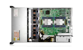 Серверная платформа/ Gooxi AS201-D12R-NV-G4 EGS 4th Gen 2U 12 disks barebone based on rapidsapphire , with SATA/SAS/NVMe direct backplane, support 8* SATA/SAS/NVME+ 4*SATA/SAS, 2x CPU cooler 350w, PSU : 1300W1+1, EU power cables, rail kits