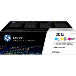 HP LaserJet 201X 3-pack High Yield Cyan (CF253XM)