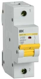 KARAT Авт. выкл. ВА47-150 1P D 100А 15кА IEK