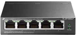 Коммутатор/ 5-port 10/100 Mbps unmanaged switch with 4 PoE ports, meta