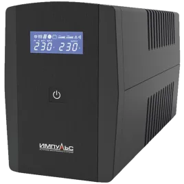 ИБП ЮНИОР СМАРТ 2200, 2200/1320 ВА/Вт, LCD, USB, RJ11/RJ45, SCHUKOx4/