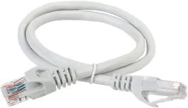 ITK RJ45(m) - RJ45(m) Cat. 5e U/UTP PVC 7м серый