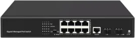 Коммутатор/ 8-Port Layer 2 Managed Gigabit Switch with 2 Gigabit SFP S