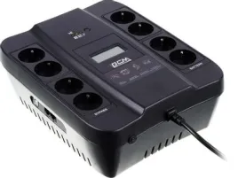 Источник бесперебойного питания Powercom Spider SPD-1100U LCD 605Вт 1100ВА черный