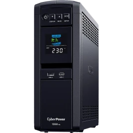 Источник бесперебойного питания/ UPS Line-Interactive CyberPower CP1350EPFCLCD 1350VA/810W USB/RS-232/RJ11/45/USB/SNMPslot charger...