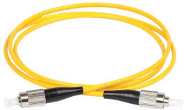 Оптический патч-корд, SM, 9/125 (OS2), FC/UPC-FC/UPC,(simplex),1м