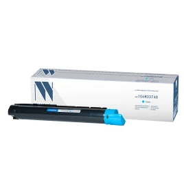 Тонер-картридж NVP NV-106R03748 Cyan для  Xerox VersaLink C7020/C70