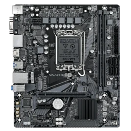 Материнская плата/ MB GIGABYTE INTEL H610 s1700, 2xDDR4(64GB), D-SUB/H
