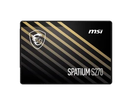 MSI SSD SPATIUM S270, 960GB, 2.5" 7mm, SATA3, 3D TLC, R/W 500/450, IOP