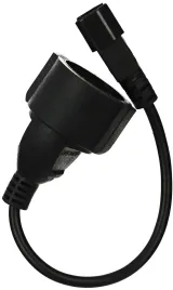 VCOM UPS -> розетка (IE-320 C14 to Socket Type-F) 3Gx0,75mm2