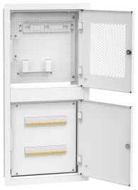 ITK LINEA R встр. двухсек. 3 ком. 400х850мм дв. мет. белый