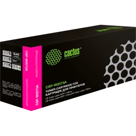 Картридж лазерный Cactus CSP-W2073A пурпурный (700стр.) для HP Colo
