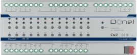 Donel KNX 24-канальный многофункциональный актуатор, 10A Установка на