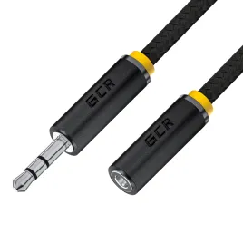 Greenconnect  0.5m jack 3,5mm/jack 3,5mm черный