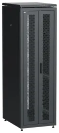 ITK LINEA N 38U 600х800мм распаш. перф. дв. задн. перф. чер.