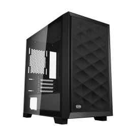 Корпус без блока питания/ Case PCCooler C3D310 BK, Mini-Tower, TG, Mes